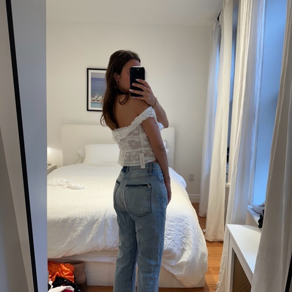 For Love and Lemons Eyelet Top - Picture 3 of 3